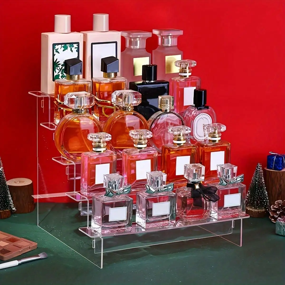Perfume Fragrance Holder - Akrilik Ekran Yükselticiler Parfüm Organizatör Standı