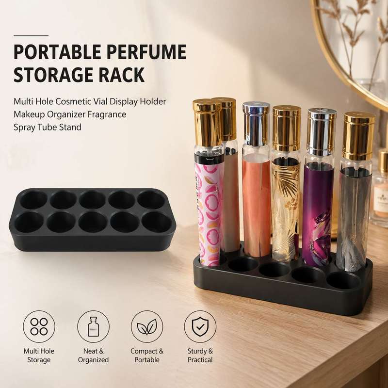 Perfume Fragrance Holder - Parfüm Düzenleyici Standı Çok Bölmeli Kolonya