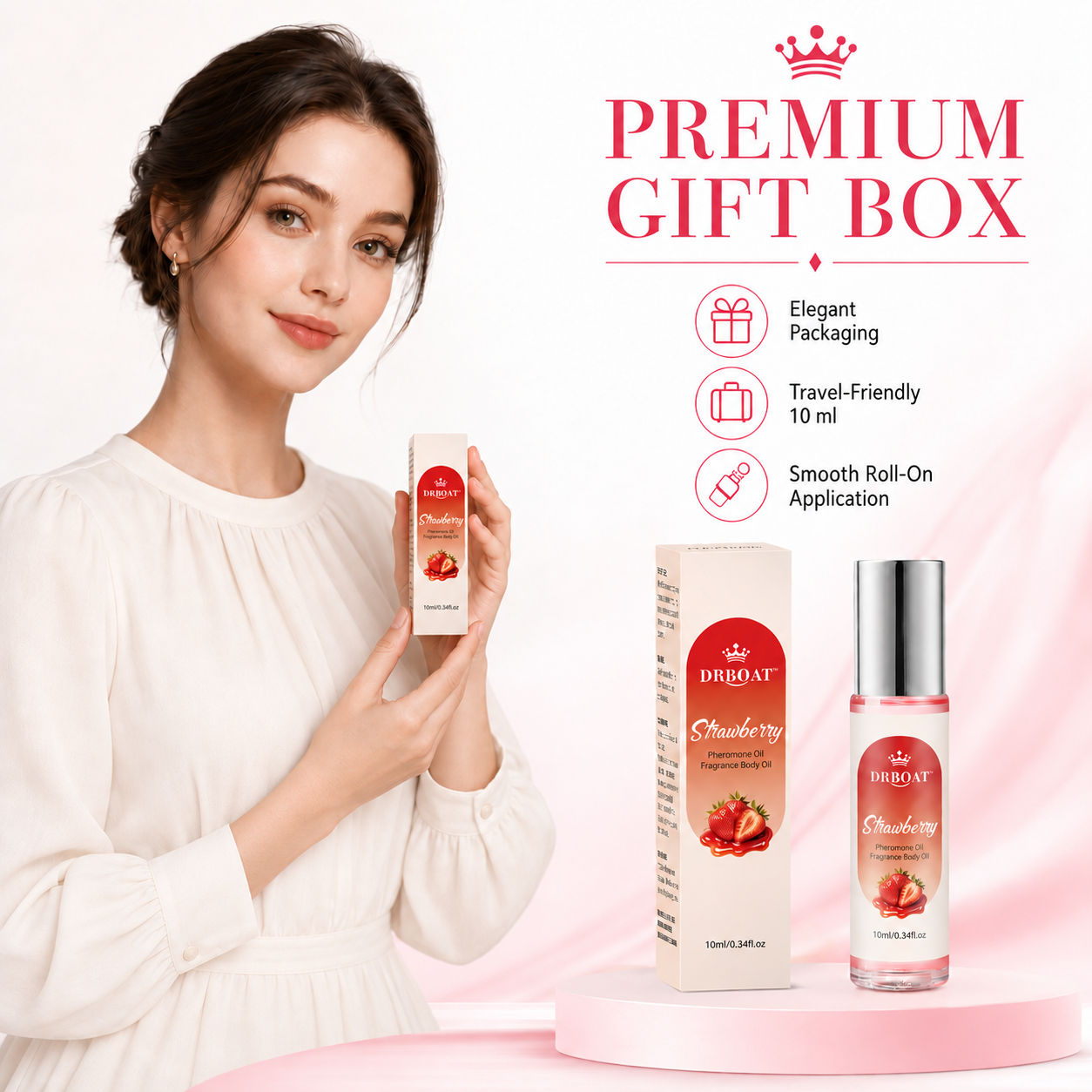 On Perfume & Fragrance Kota Bogor - Kadınlar için 10 ml Çilek Kokulu