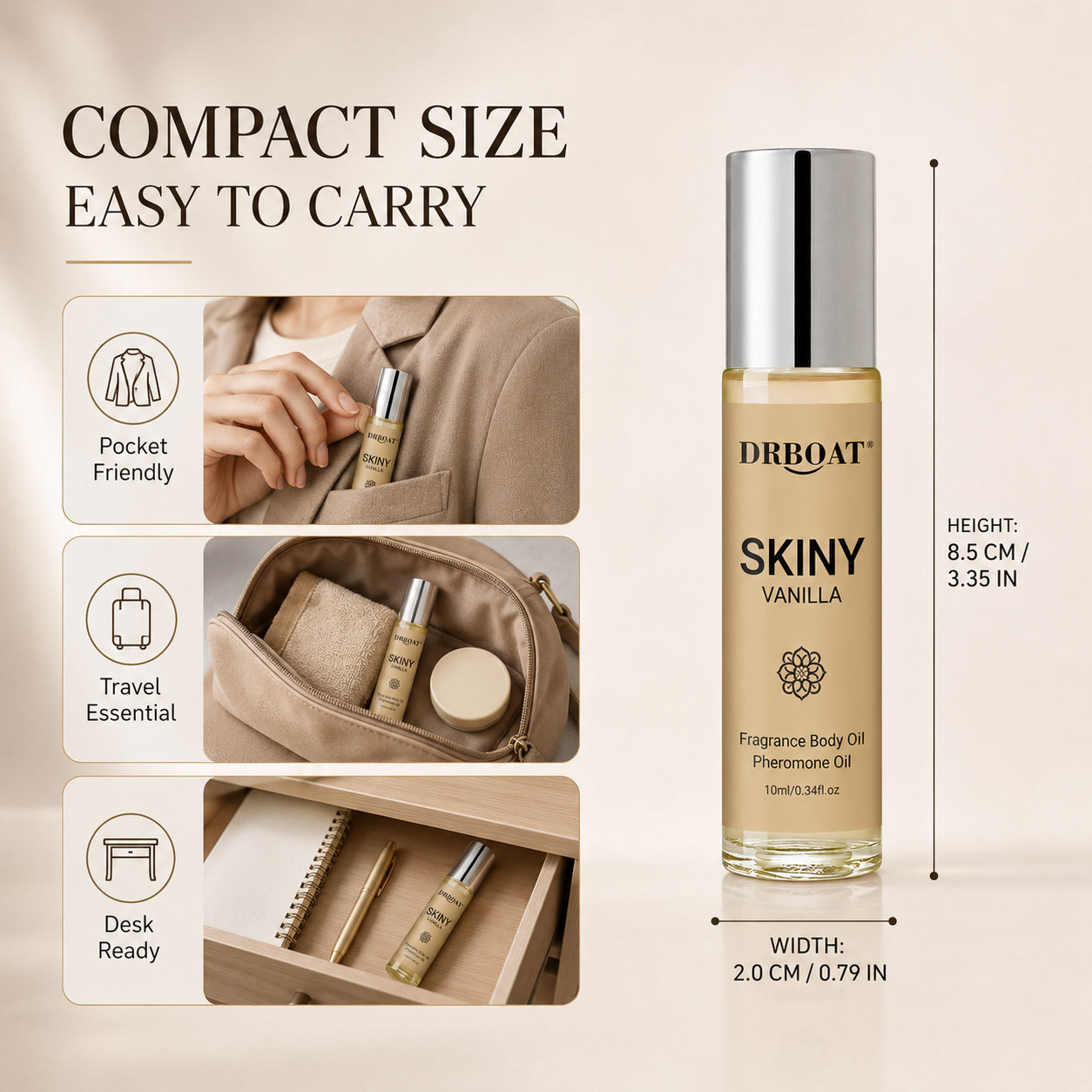 Erkekler için Roll-On Parfüm Y - On Perfume & Fragrance Kota Bogor incelemesi ve fiyatı