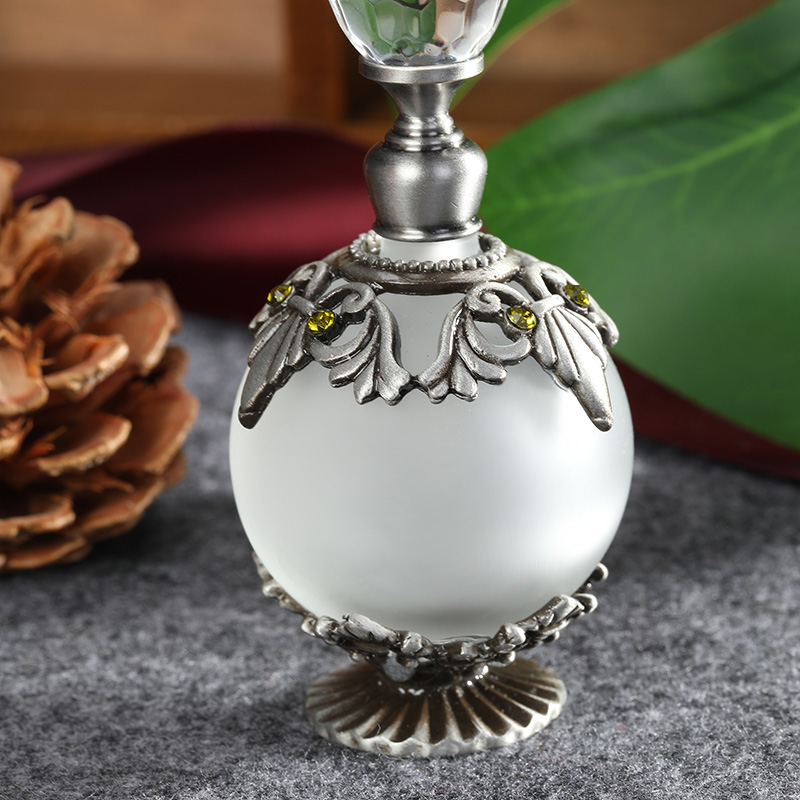 Antik Gümüş Metal Cam Parfüm Ş - Perfume Fragrance Holder incelemesi ve fiyatı
