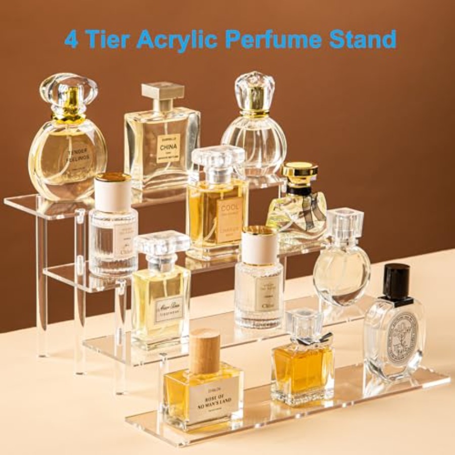 4 Katmanlı Akrilik Parfüm Düze - Perfume Fragrance Holder incelemesi ve fiyatı