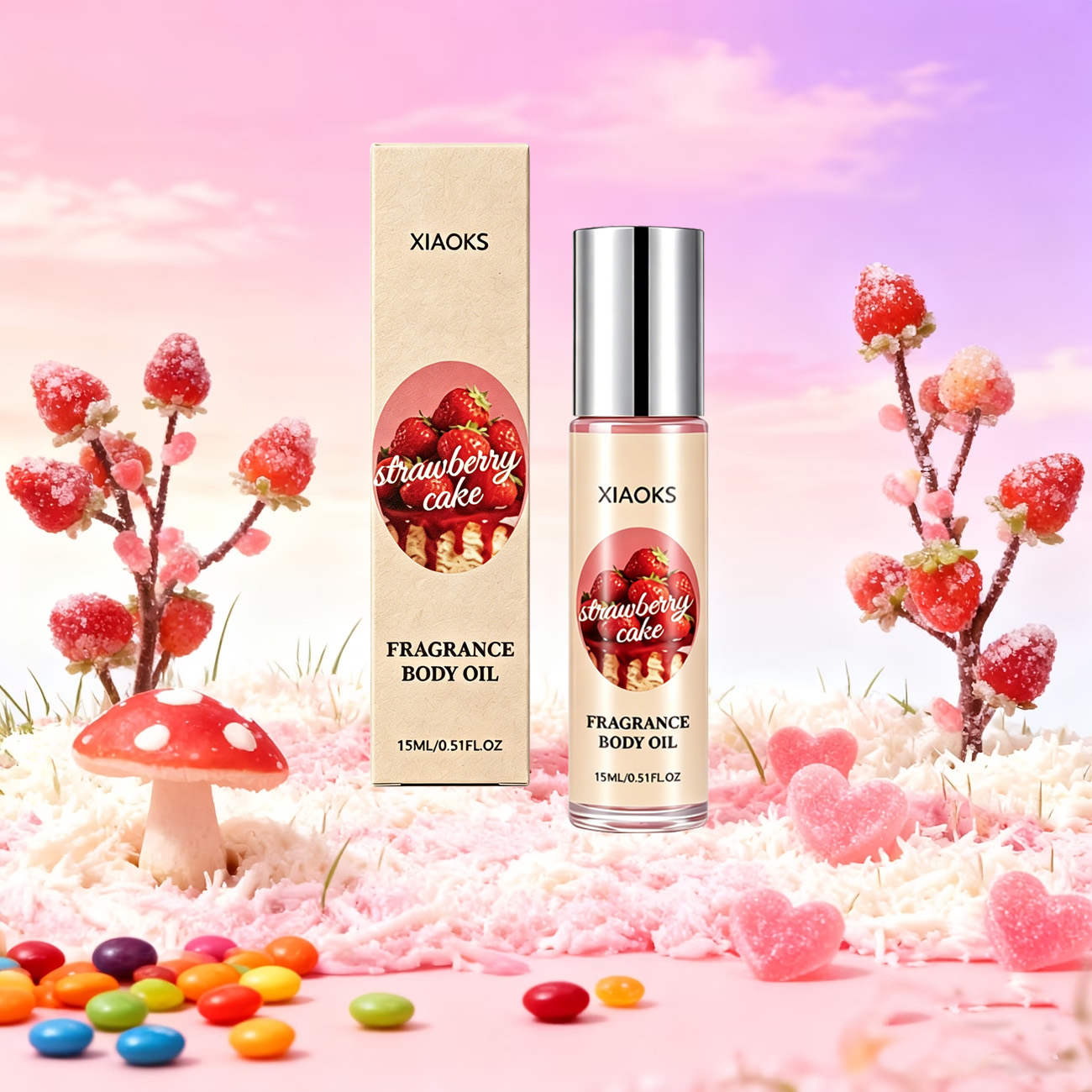 1 Şişe Çilekli Kek Tatlı Roll- - On Perfume & Fragrance Kota Bogor incelemesi ve fiyatı