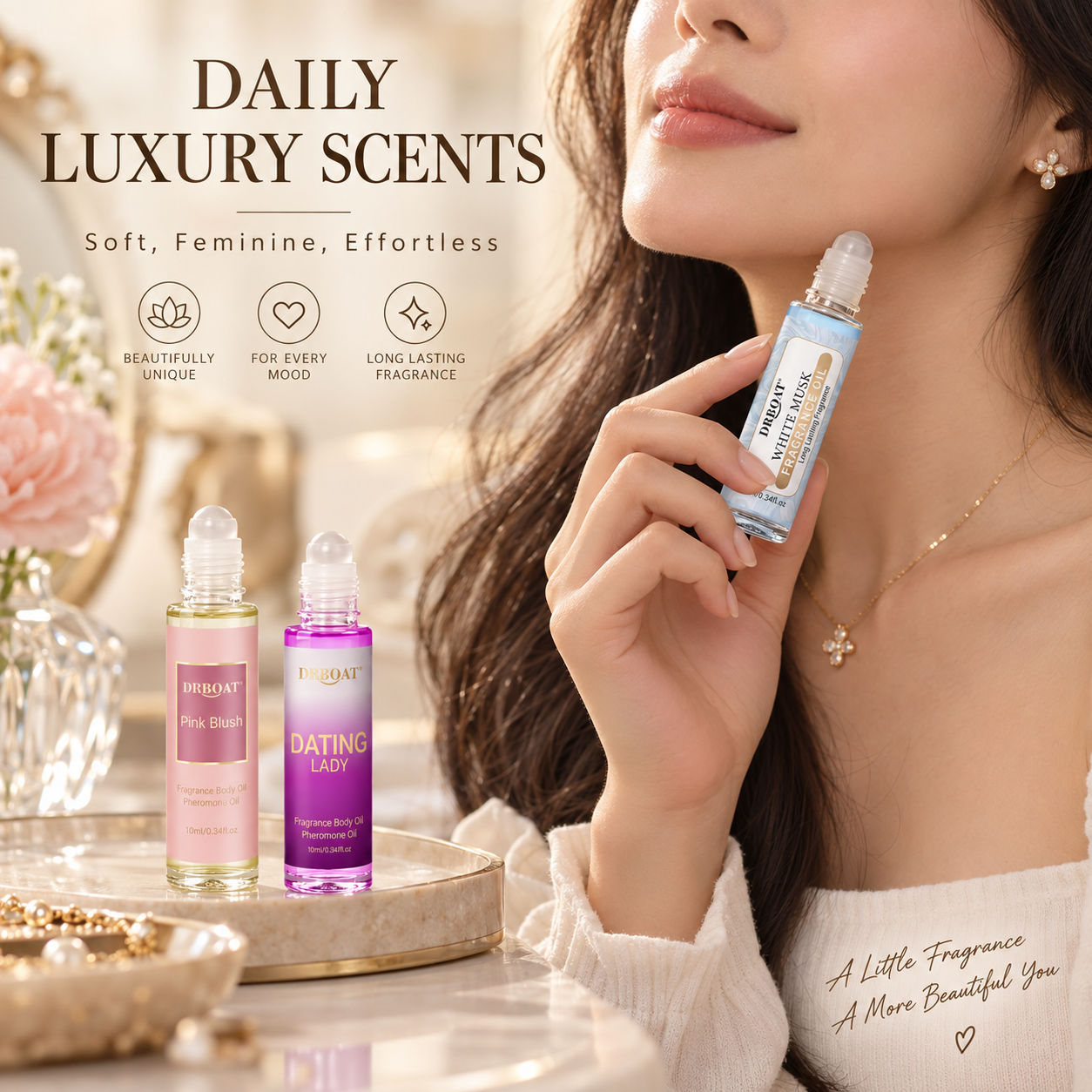 10 ml Kadınlar İçin Roll-On Ya - On Perfume & Fragrance Kota Bogor incelemesi ve fiyatı