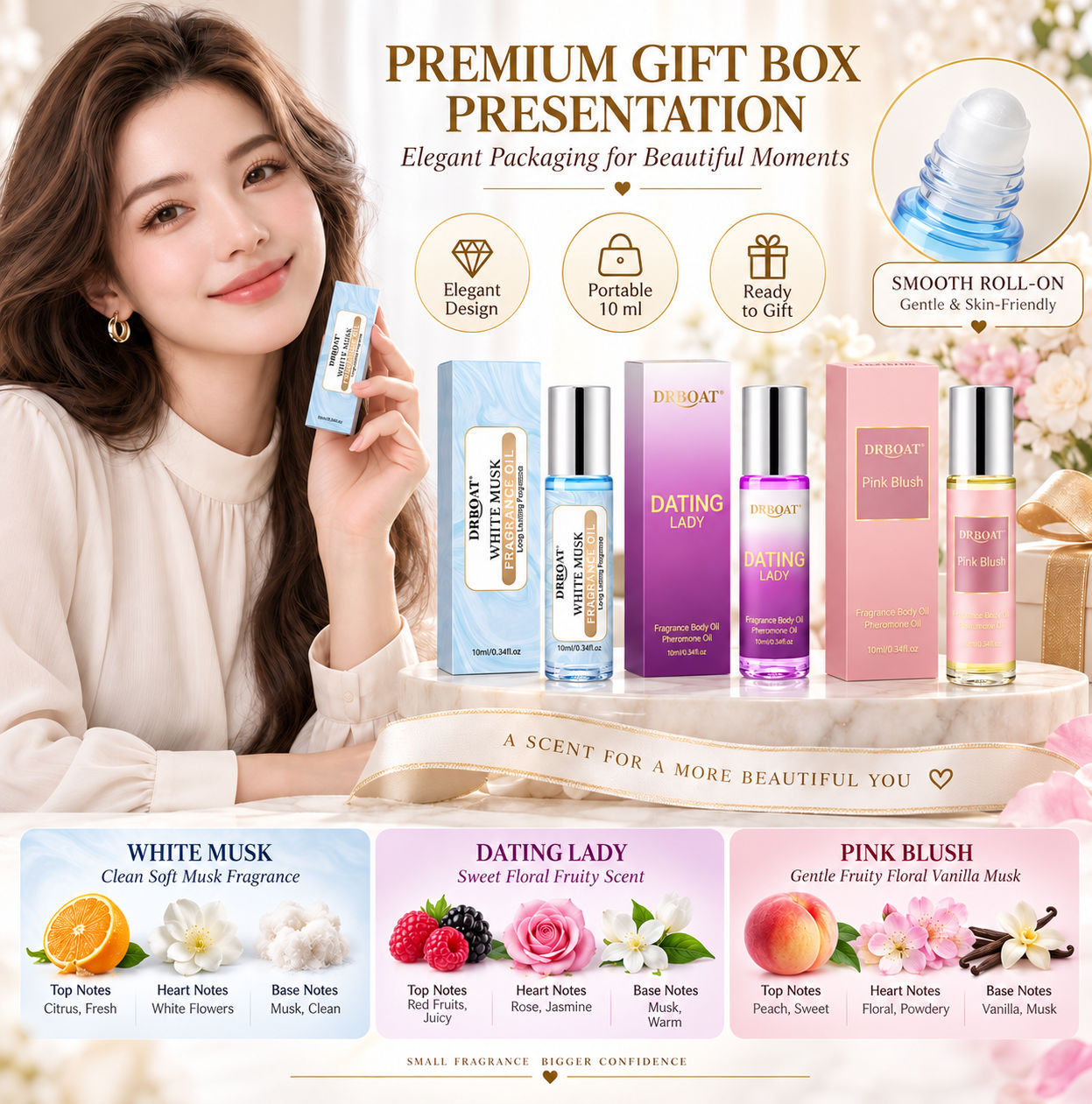 10 ml Kadınlar İçin Roll-On Ya - On Perfume & Fragrance Kota Bogor incelemesi ve fiyatı