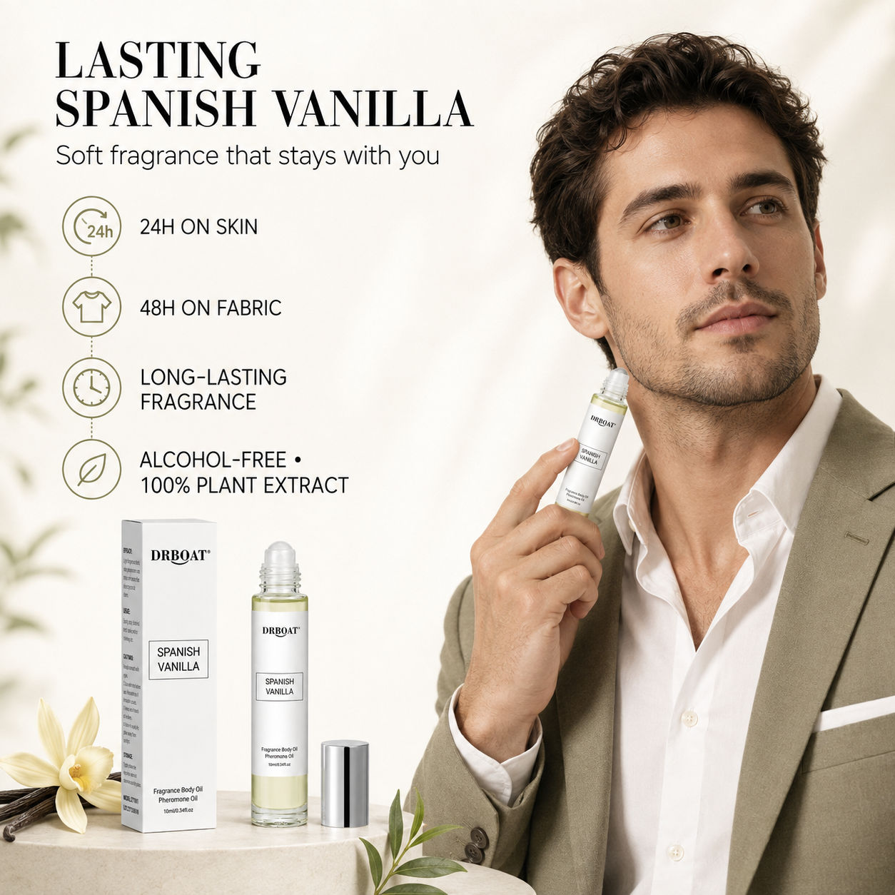 Erkekler için İspanyol Vanilya - On Perfume & Fragrance Kota Bogor incelemesi ve fiyatı