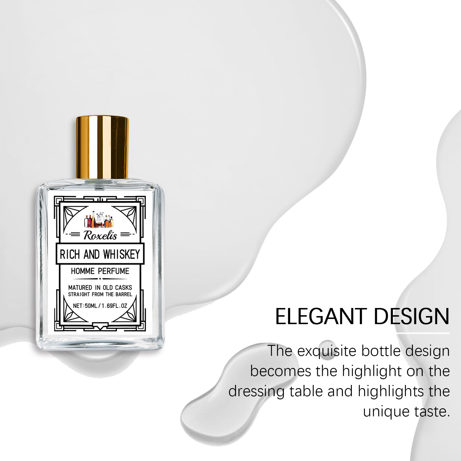 Roxelis 50ml Charm Whisky Erke - Perfume And Fragrance incelemesi ve fiyatı