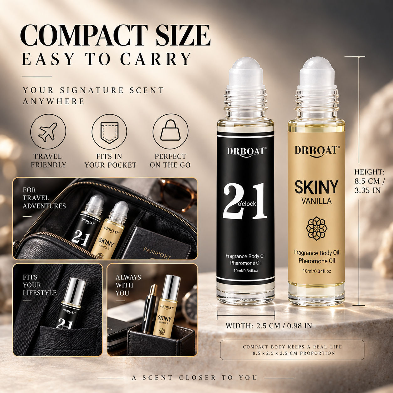 Erkekler için Roll-On Parfüm Y - On Perfume & Fragrance Kota Bogor incelemesi ve fiyatı